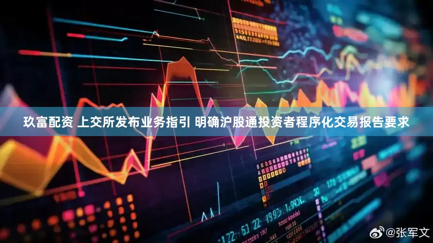 玖富配资 上交所发布业务指引 明确沪股通投资者程序化交易报告要求